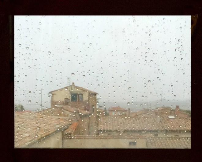 PIENZA IN THE RAIN 8x10